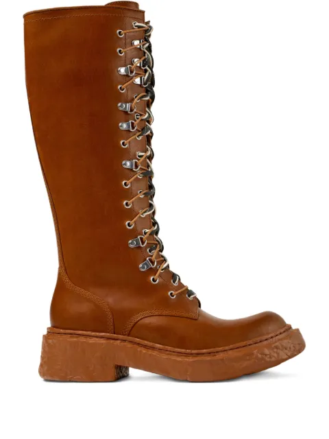 CamperLab Vamonos lace-up leather boots