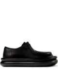 CamperLab Aqua leather platform shoes - Black