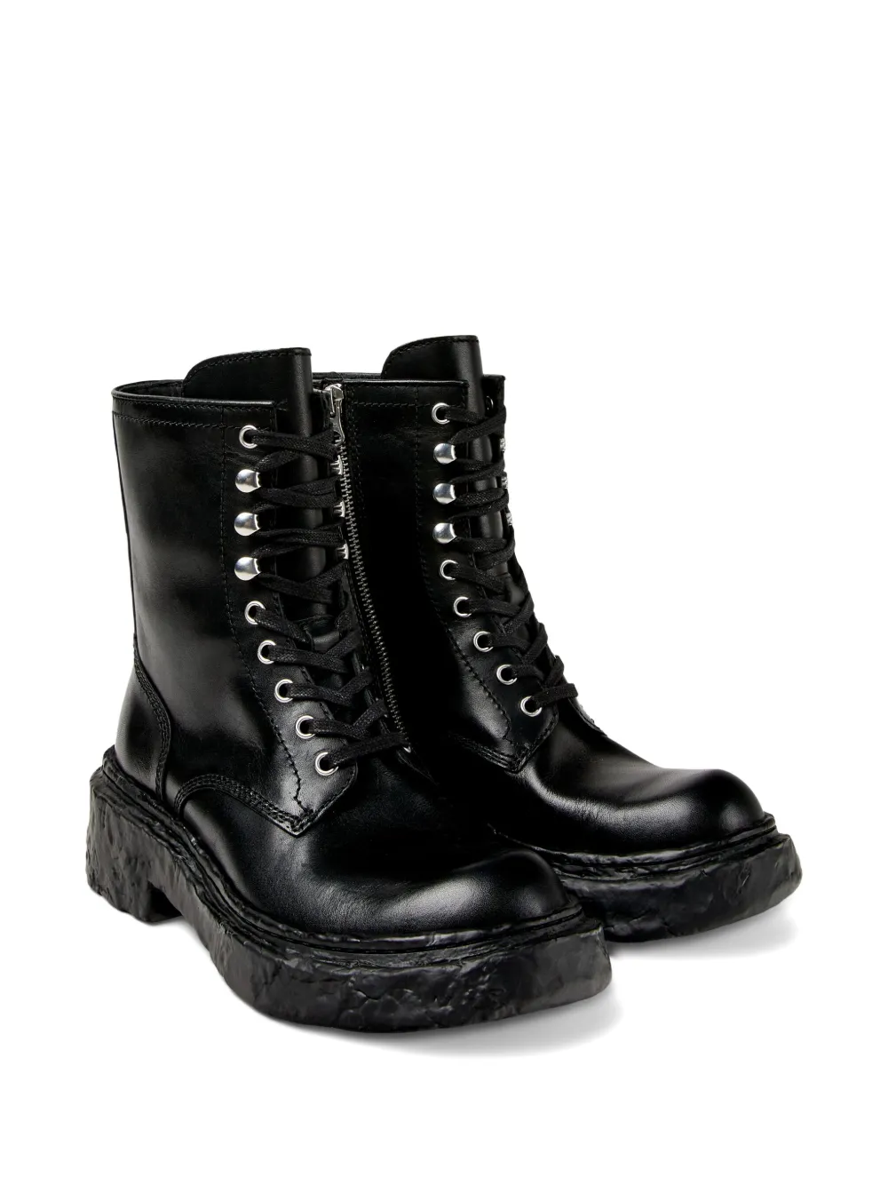 CamperLab Vamonos lace-up chunky-sole boots Black