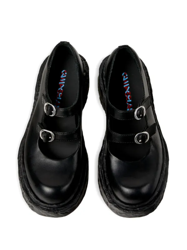 CamperLab Vamonos buckle-strap Platform Loafers | Black | FARFETCH