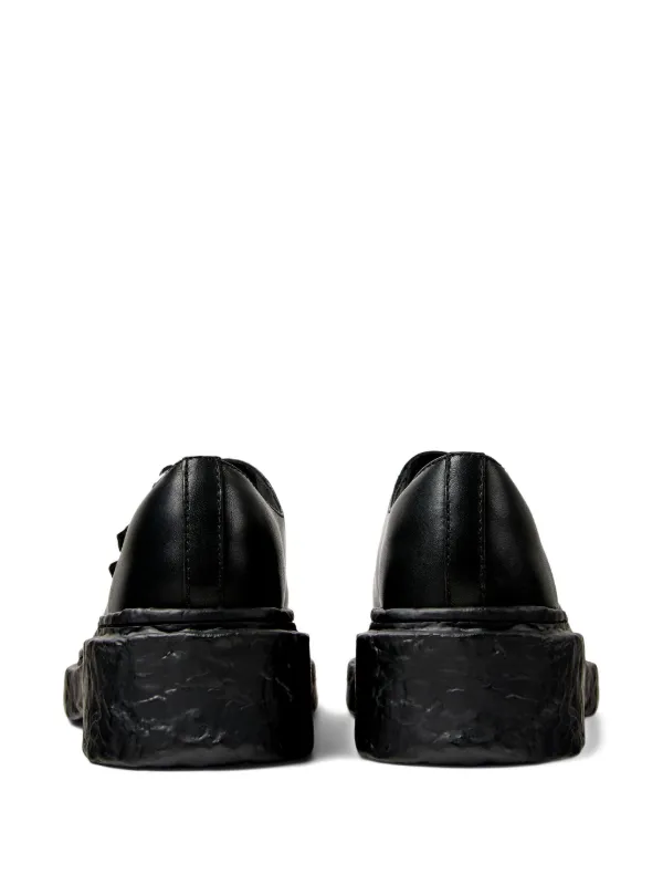 CamperLab Vamonos buckle-strap Platform Loafers | Black | FARFETCH