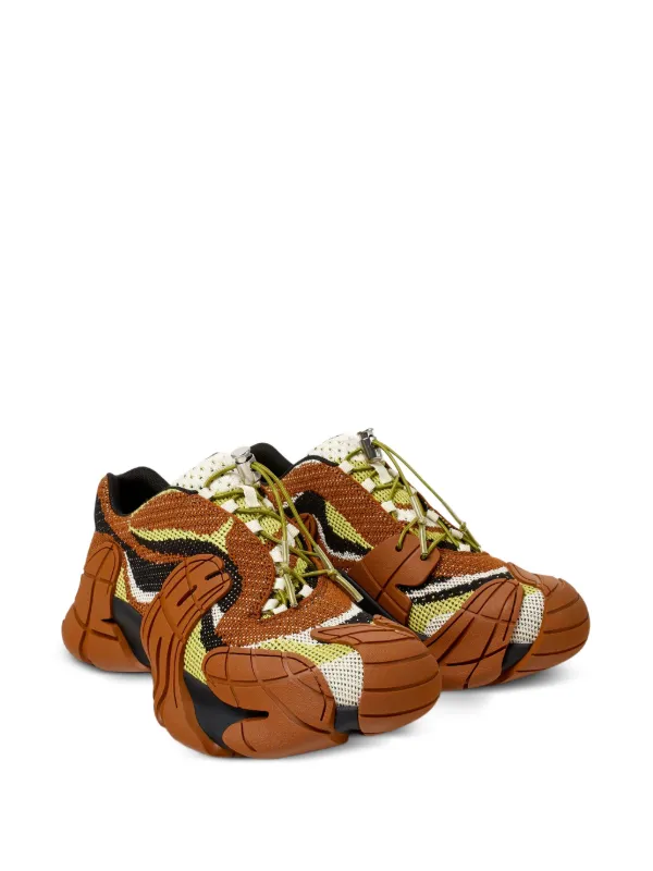 【関税込み】CAMPERLAB ブラウン Tormenta スニーカー CamperLab Tormenta ニットスニーカー | ブラウン | FARFETCH JP