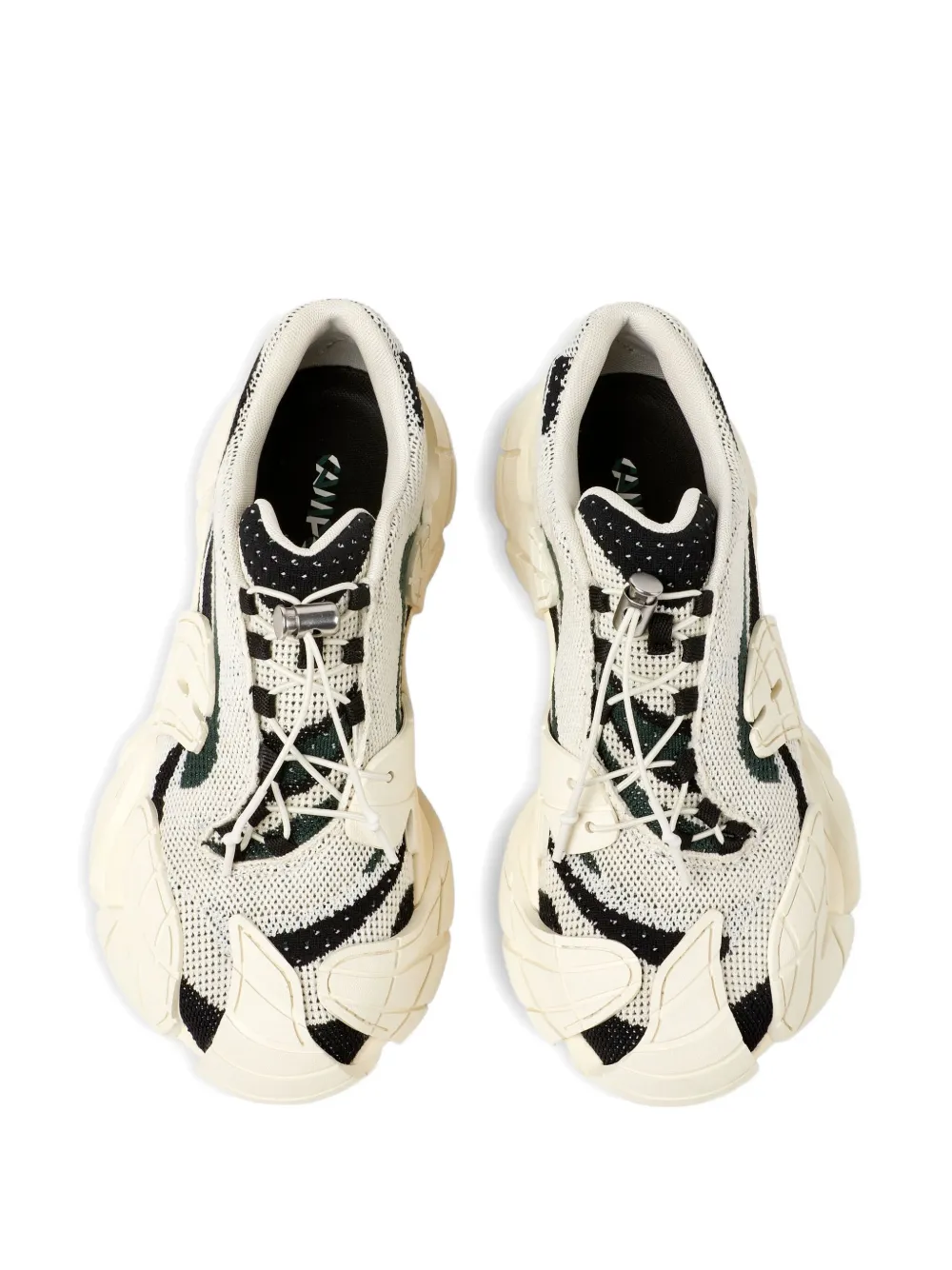 CamperLab Tormenta knit-panelled chunky sneakers White