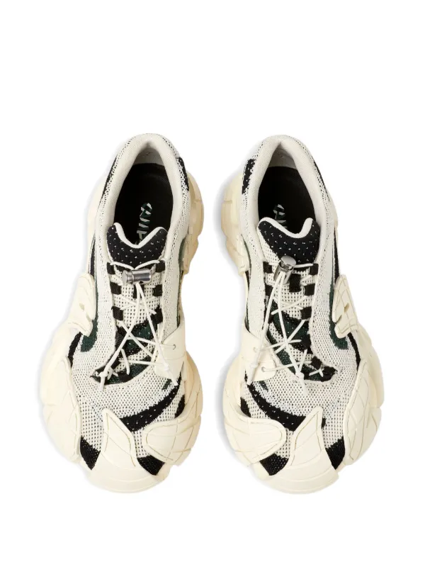 CamperLab Tormenta knit-panelled Chunky Sneakers | White | FARFETCH