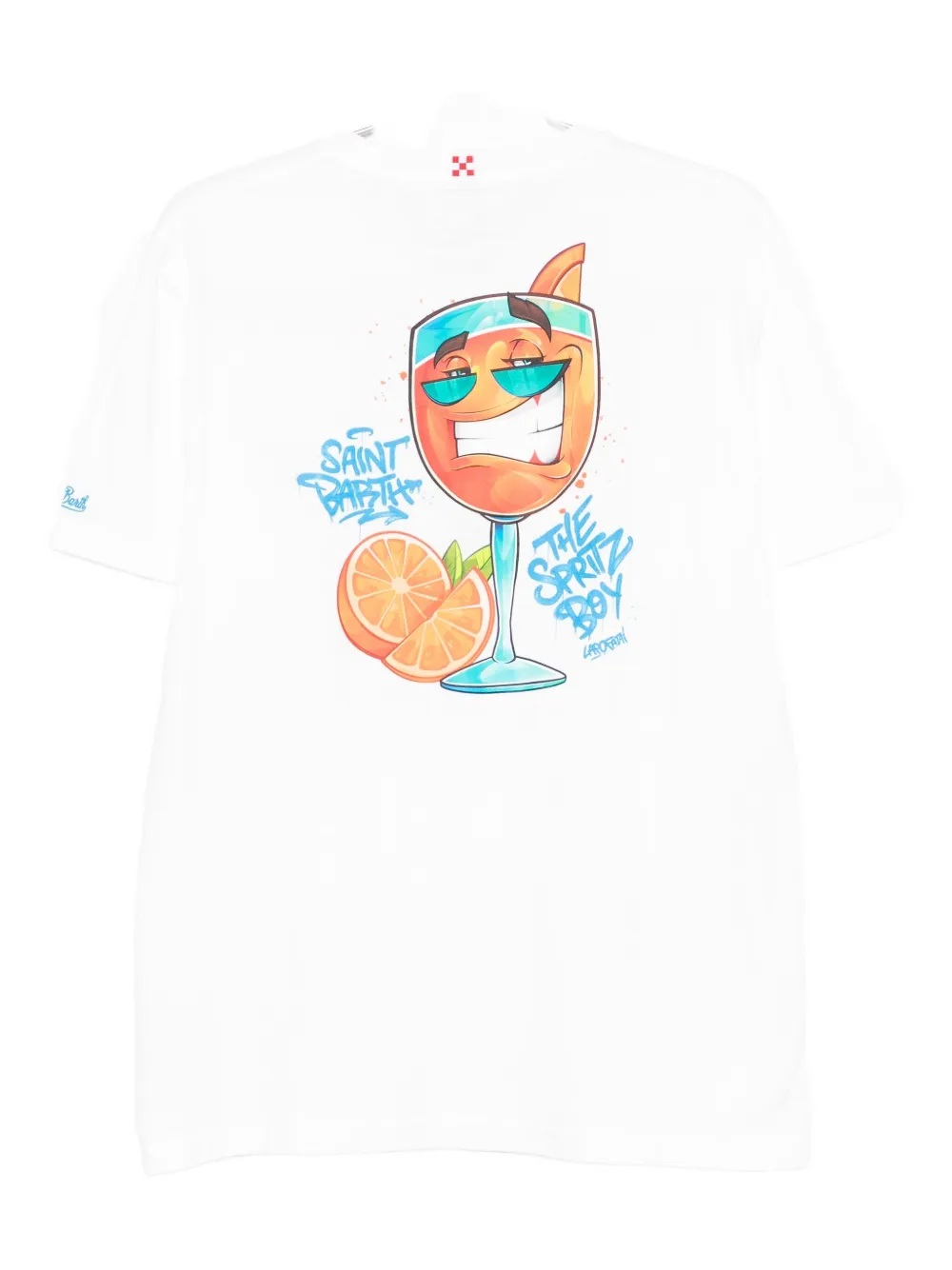 MC2 Saint Barth spritz boy-print T-shirt - Wit