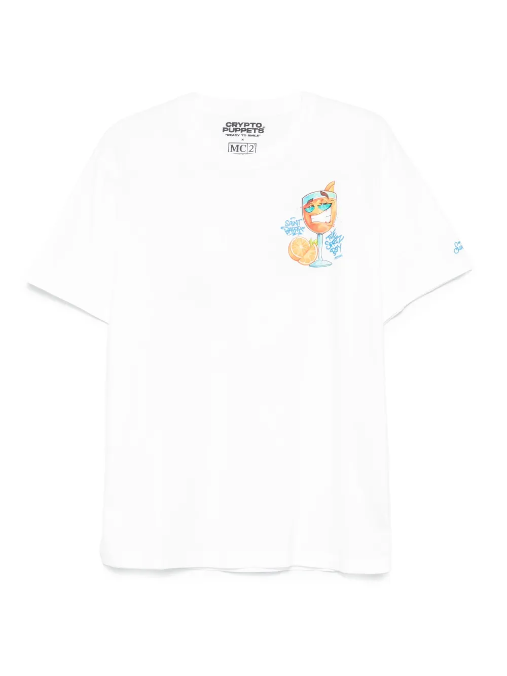 MC2 Saint Barth Spritz T-shirt met print Wit