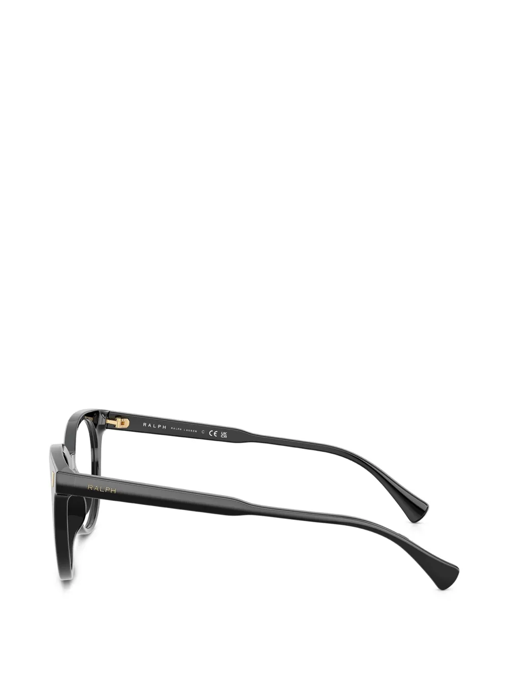 POLO RALPH LAUREN EYEWEAR Bril met rond montuur Zwart