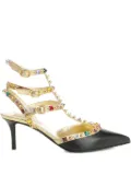 Valentino Garavani embellished T-bar sandals - Black