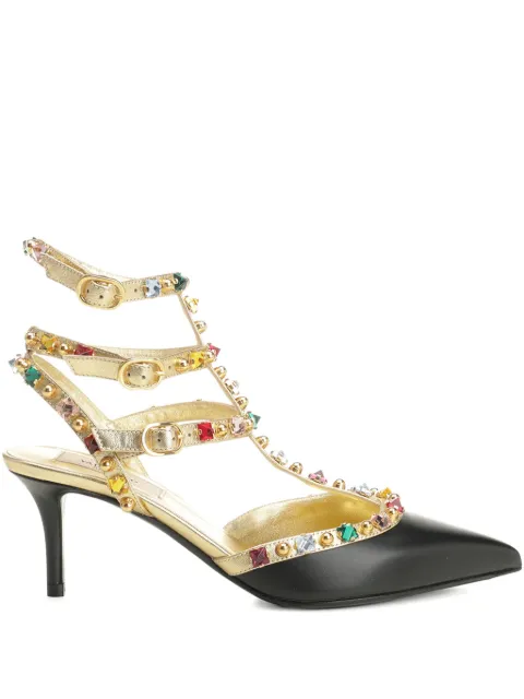 Valentino Garavani embellished T-bar sandals