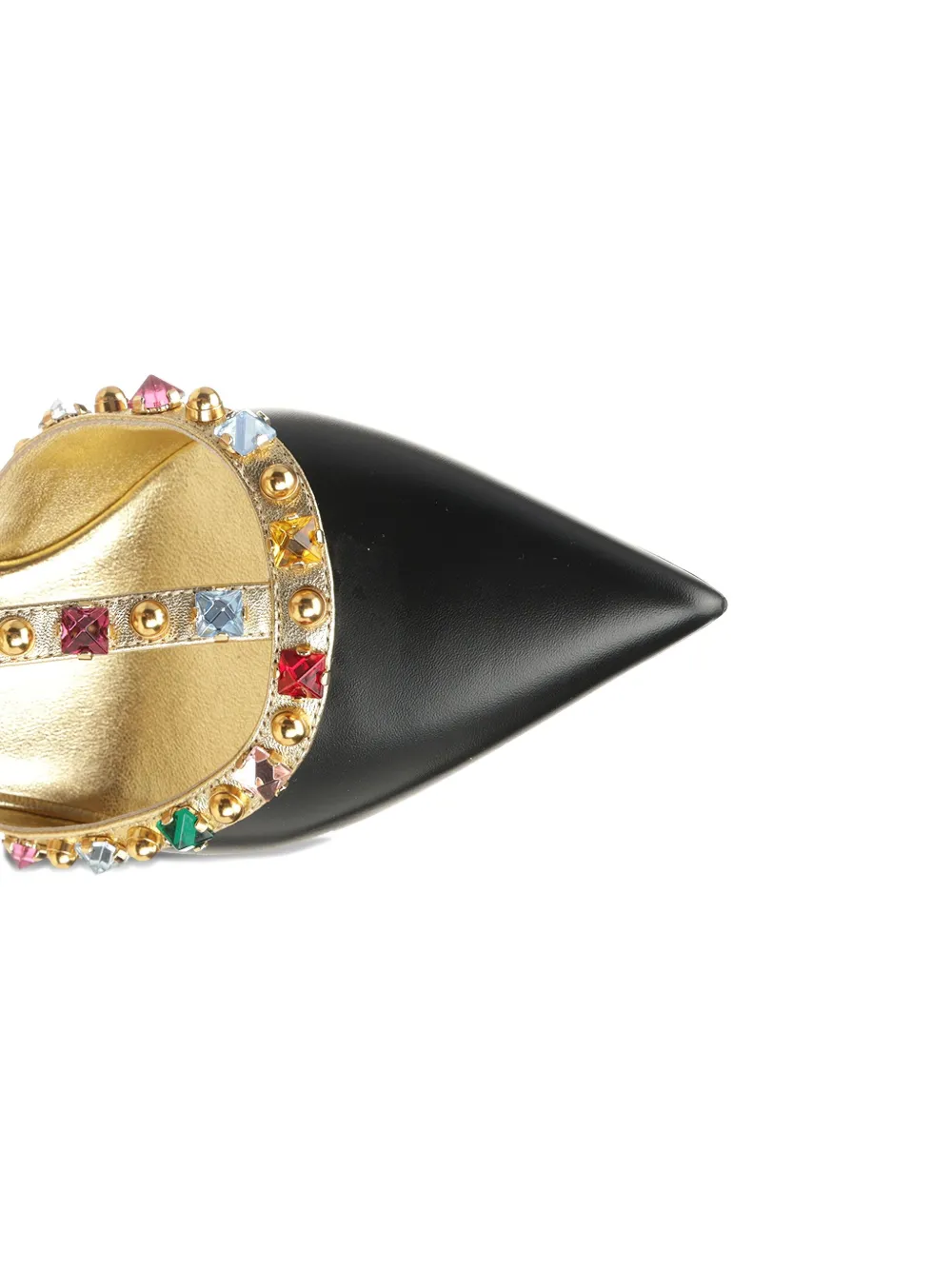 Valentino Garavani embellished T-bar sandals Black