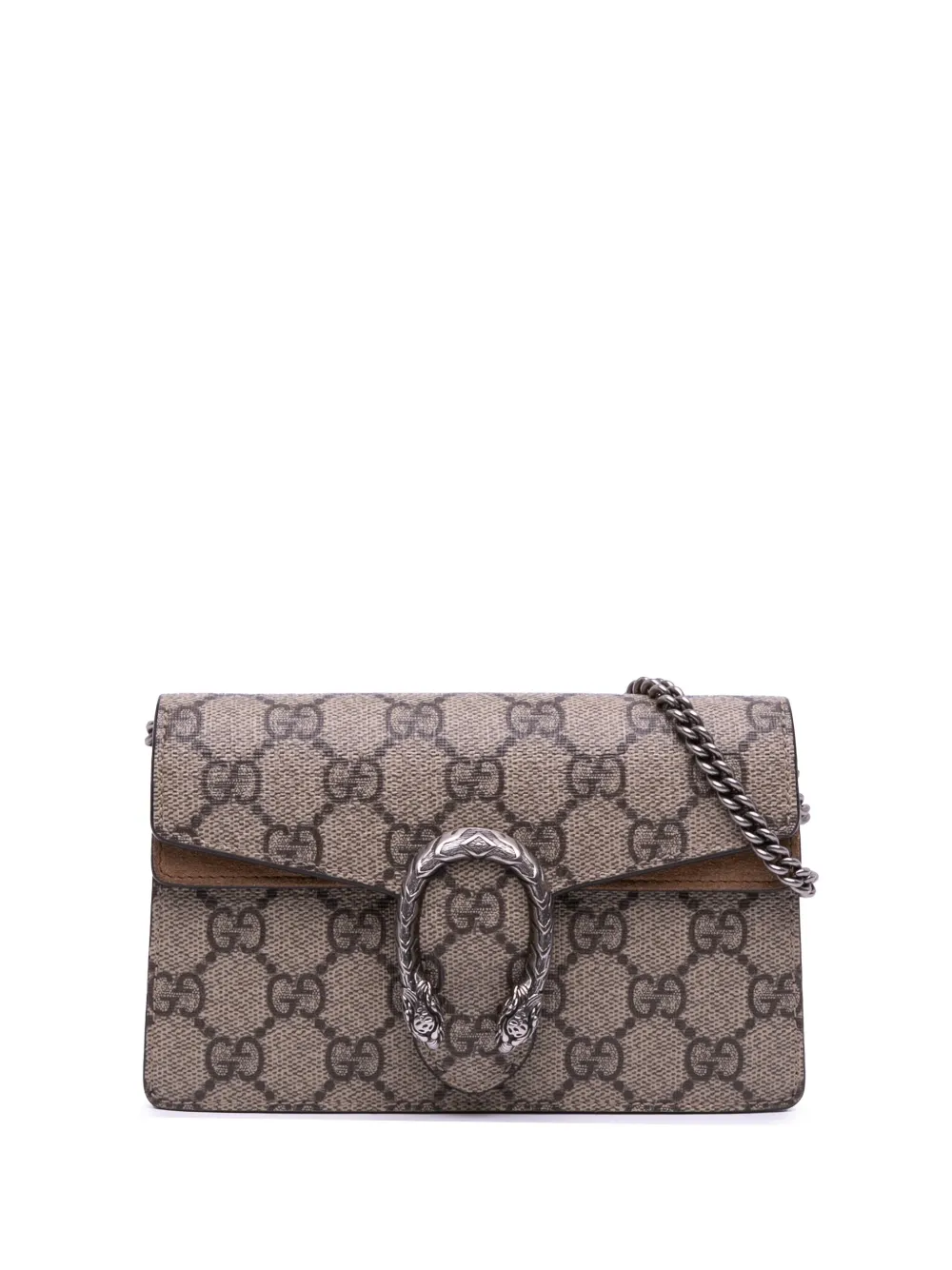 Gucci Pre-Owned 2016-2025 Super Mini GG Supreme Dionysus crossbody bag Gucci Pre-Owned 2016-2025 Super Mini GG Supreme Dionysus crossbody bag