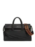 Zegna top-handle leather holdall - Black