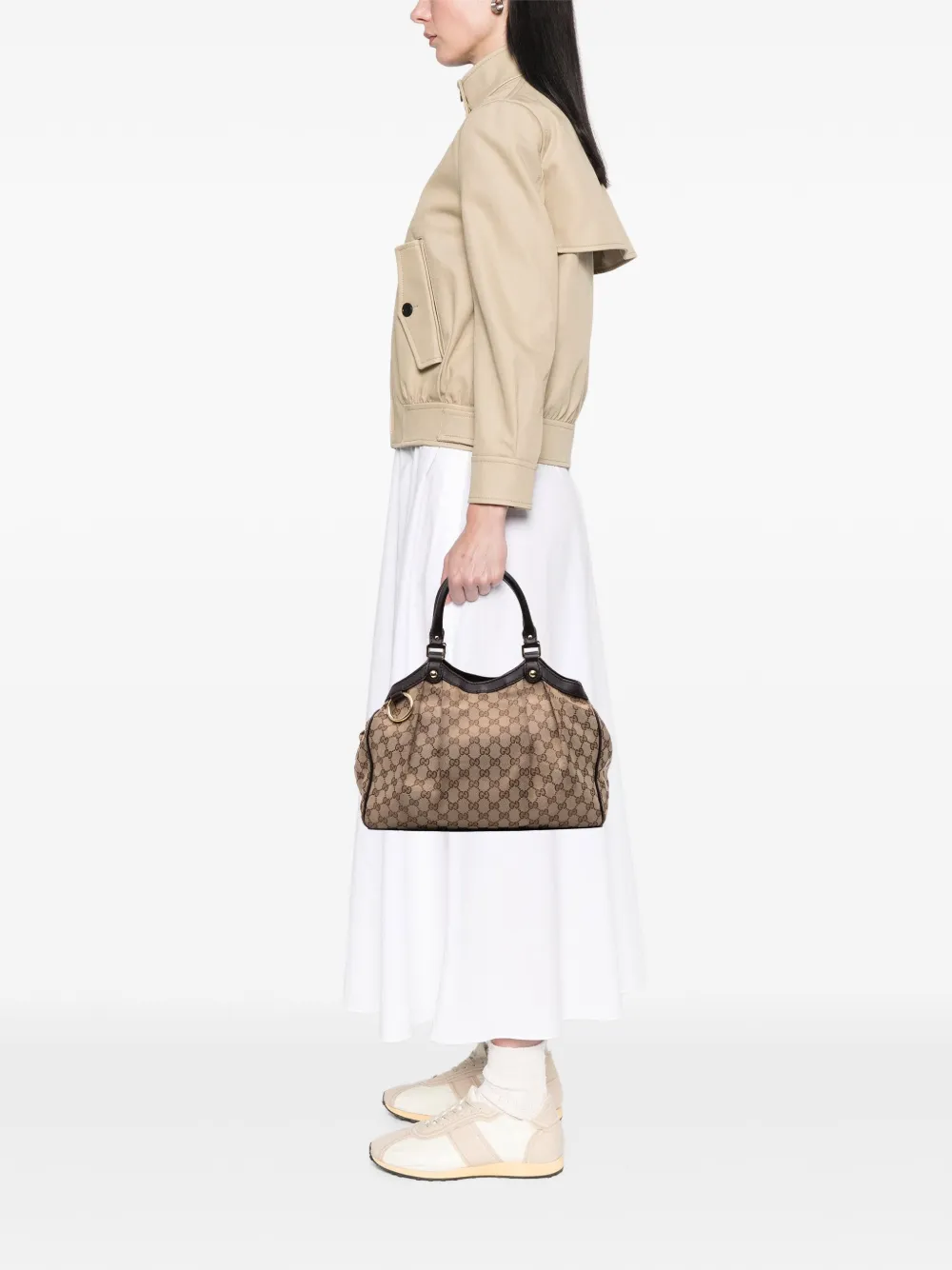 Gucci Pre-Owned 2016-2025 Medium GG Canvas Sukey tote bag | Pre-Owned | Image 2