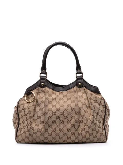 Gucci Pre-Owned 2016-2025 Medium GG Canvas Sukey tote bag