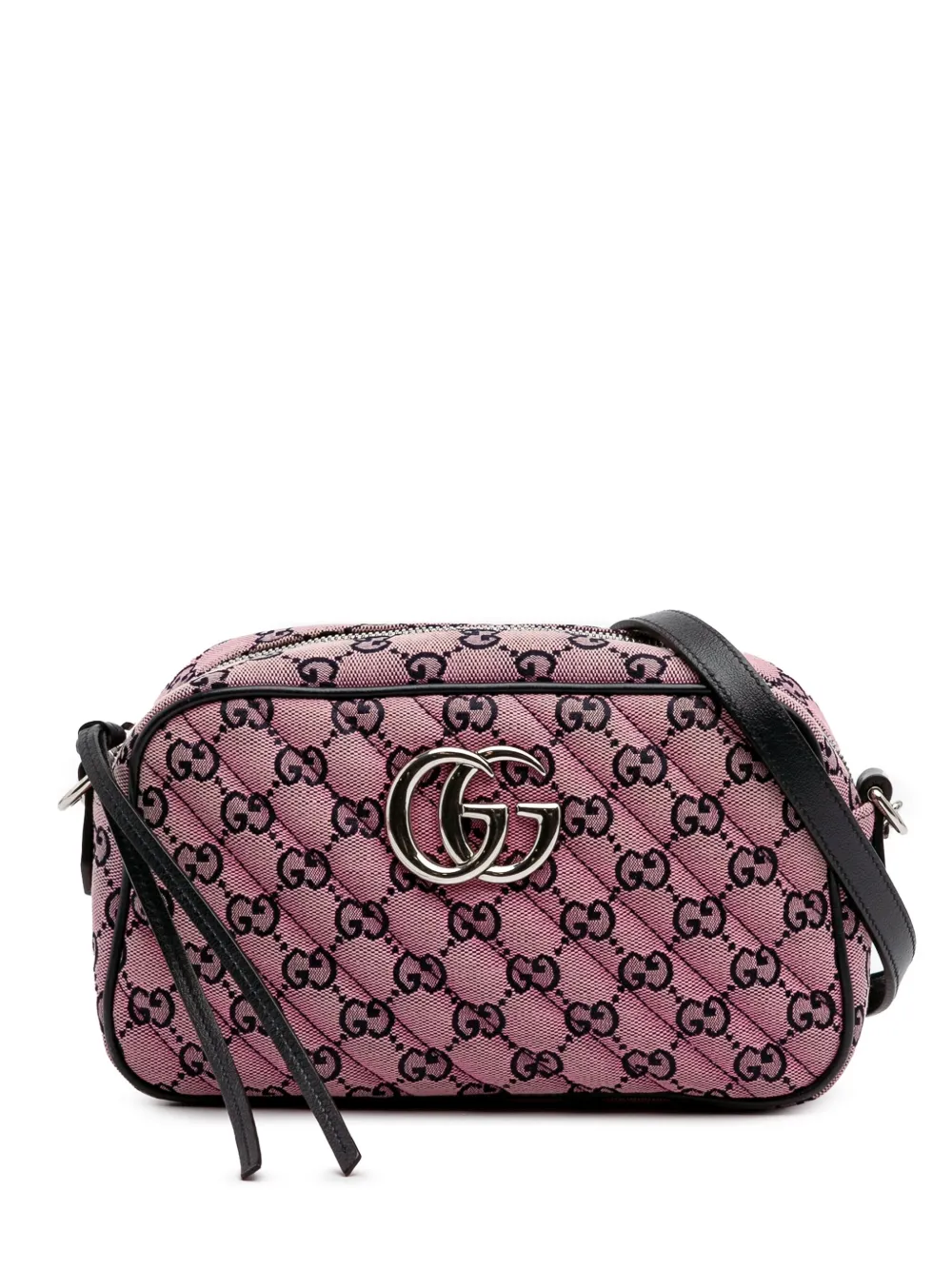 Gucci Pre-Owned 2016-2025 Small GG Marmont Matelasse Canvas crossbody Gucci Pre-Owned 2016-2025 Small GG Marmont Matelasse Canvas crossbody
