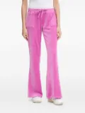 Juicy Couture embroidered patch-pocket trousers - Pink