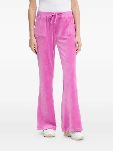 Juicy Couture embroidered patch-pocket trousers