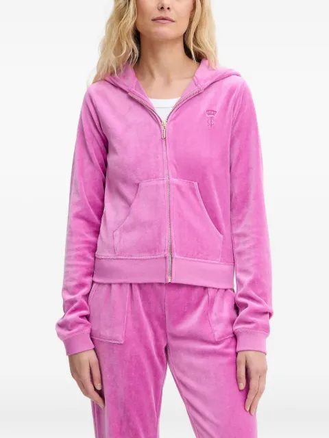 Juicy Couture hoodie con logo bordado