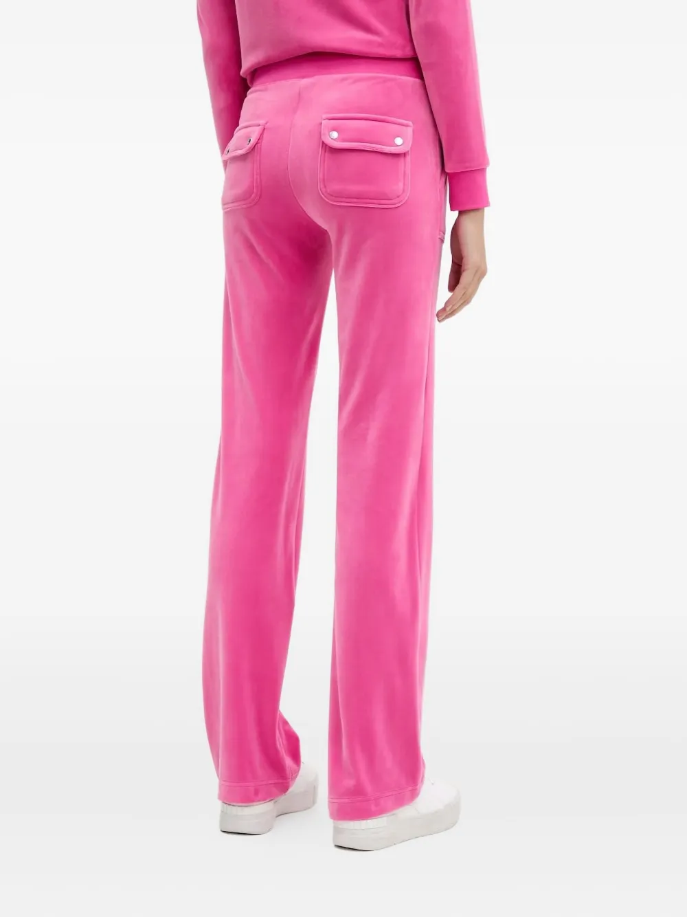 Juicy Couture Broek met klepzakken Roze