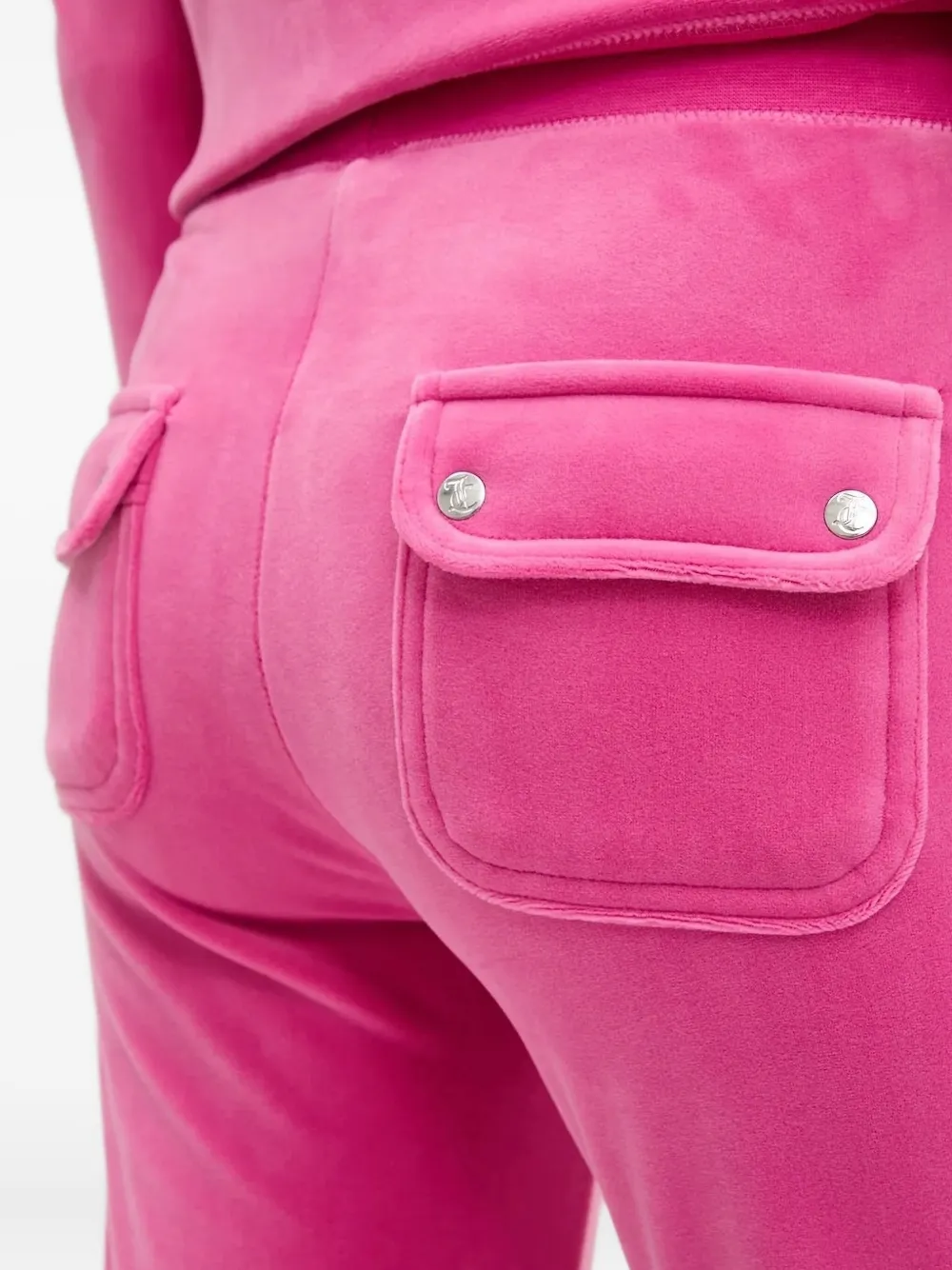 Juicy Couture Broek met klepzakken Roze