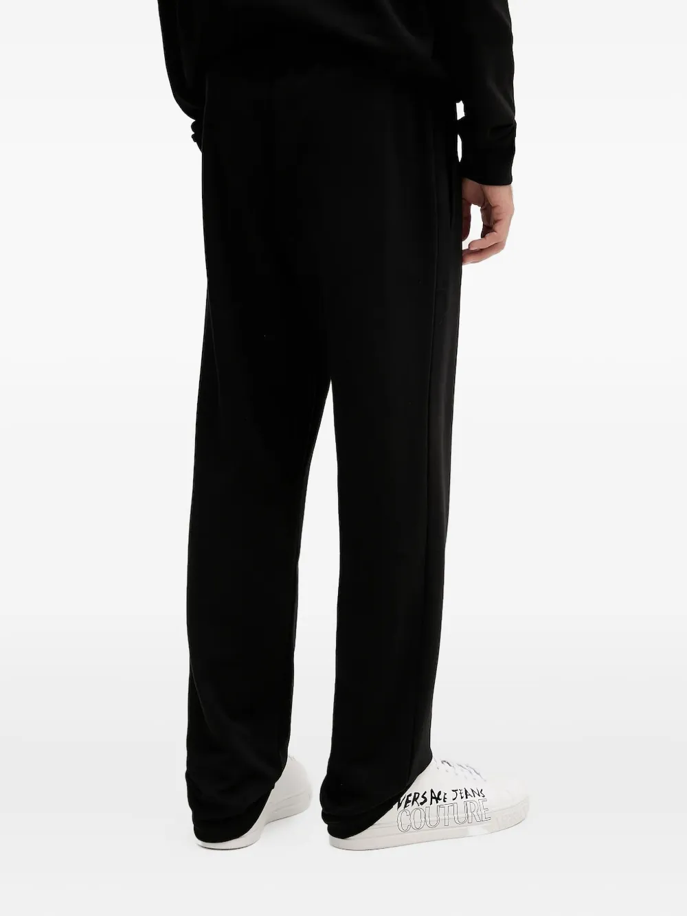 Just Cavalli Trainingsbroek met logoplakkaat - Zwart