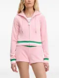 Juicy Couture velour zip-up hoodie - Pink