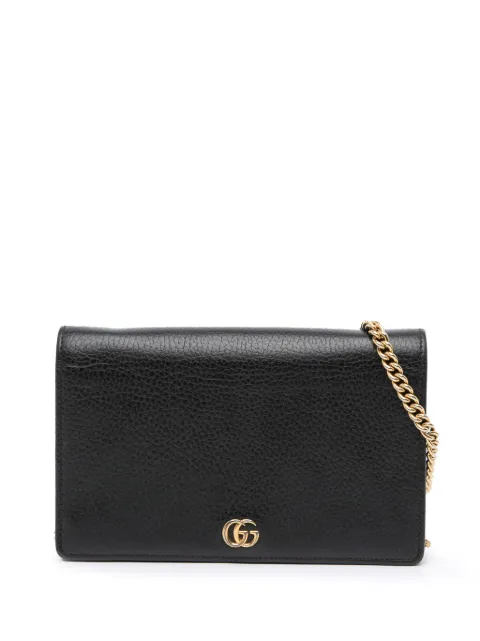 Gucci Pre-Owned 2016-2025 GG Marmont Leather Wallet On Chain crossbody bag