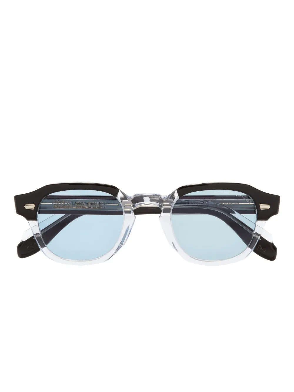 Cutler & Gross Zonnebril met vierkant montuur Zwart