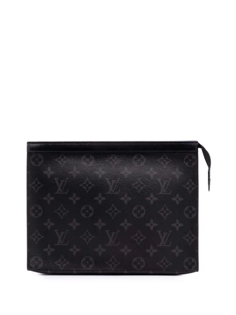 Louis Vuitton Pre-Owned 2018 Monogram Eclipse Pochette Voyage MM clutch bag