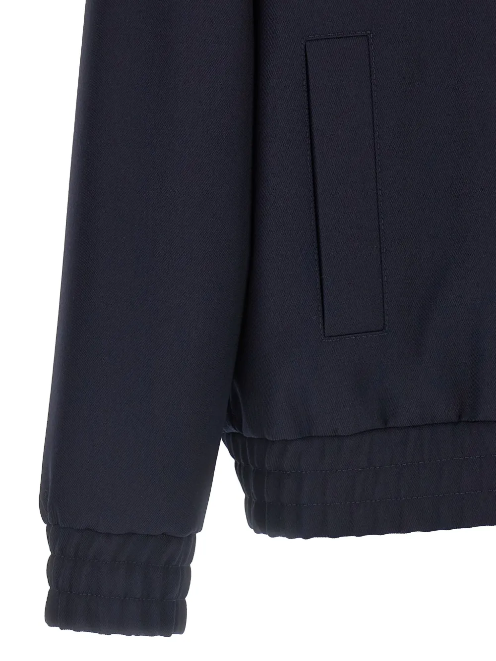 Valentino Garavani Wollen sportjack met print Blauw