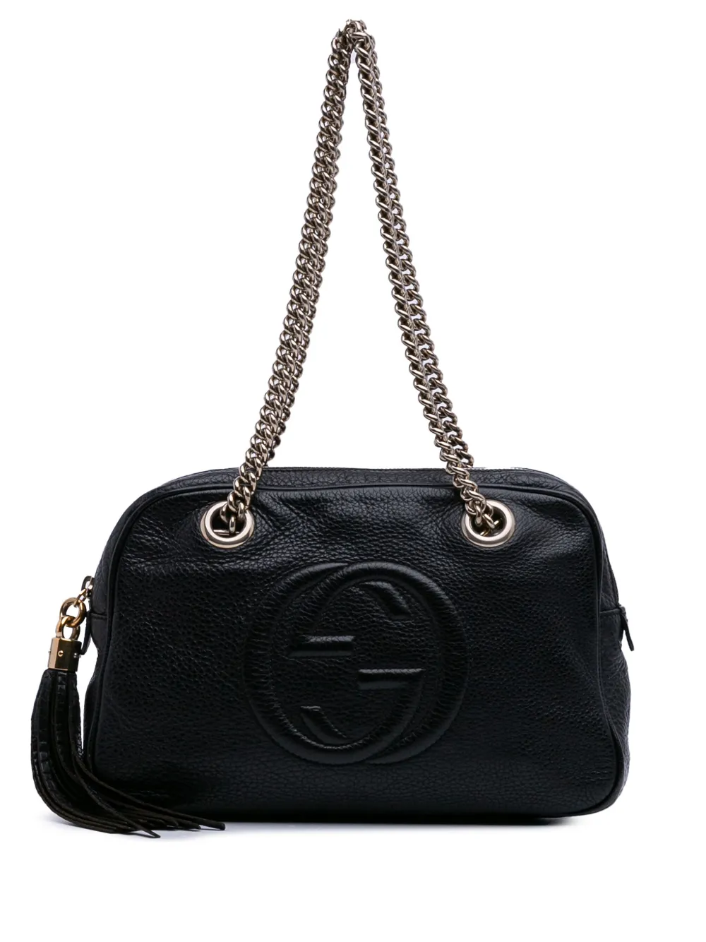 Gucci Pre-Owned 2016-2025 Leather Soho Chain Zip shoulder bag | Black | Image 1