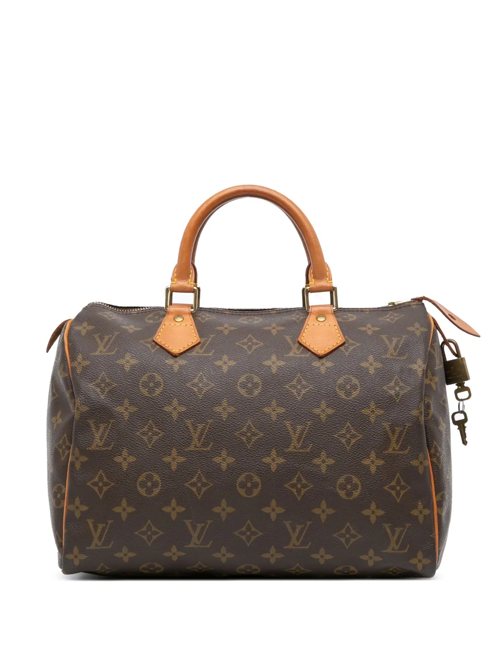 Louis Vuitton Pre-Owned 2003 Monogram Speedy 30 boston bag | Brown | Image 1