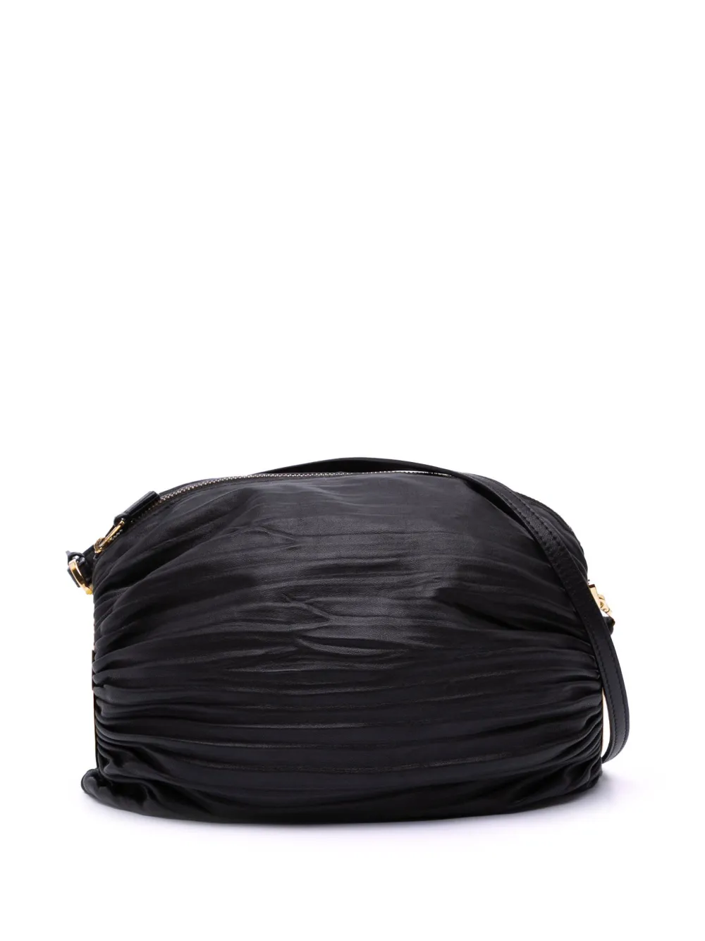 2010-2025 Pleated Nappa Bracelet Pouch shoulder bag