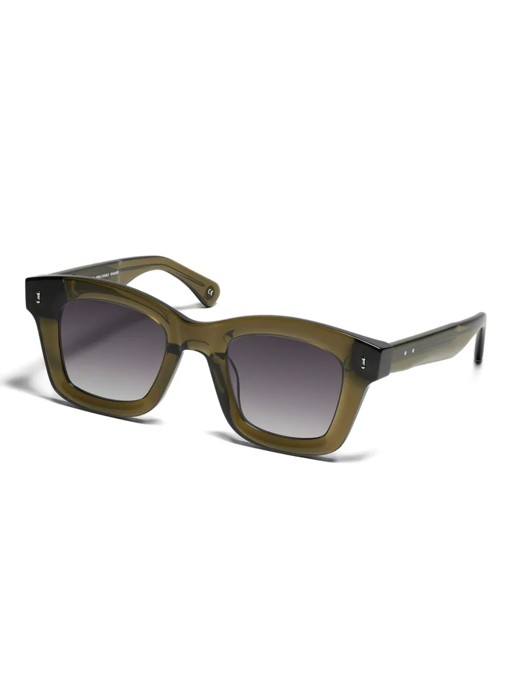 Peter & May Walk Triple rectangle-frame sunglasses - Groen