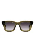 Peter & May Walk Triple rectangle-frame sunglasses - Green