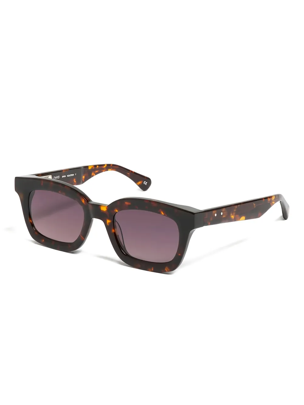Peter & May Walk Velveteen tortoiseshell square-frame sunglasses | Men | Image 2