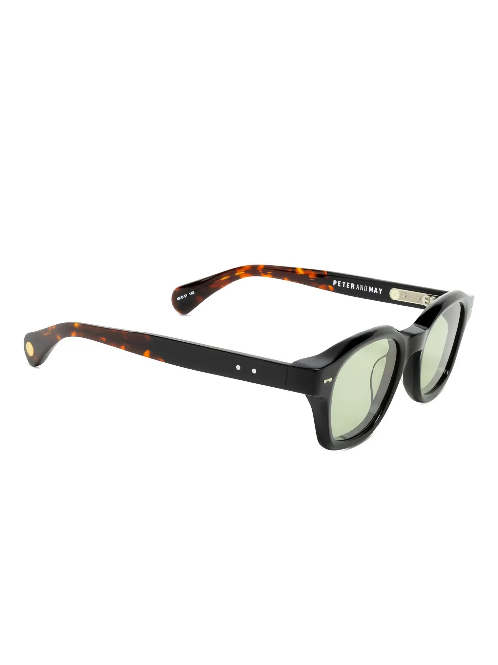 Peter & May Walk Skyloop round-frame sunglasses - Zwart