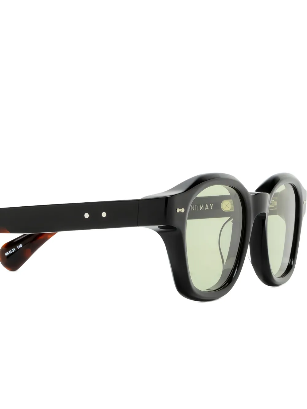 Peter & May Walk Skyloop zonnebril met rond montuur Zwart