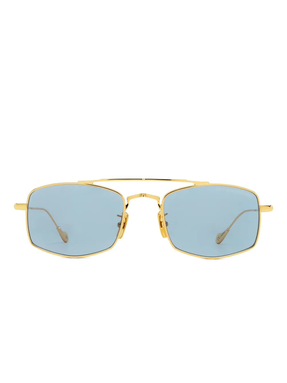 Cutler & Gross lentes de sol con armazón rectangular | dorado | Image 1