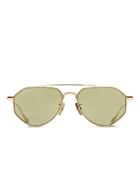 Cutler & Gross geometric-frame sunglasses