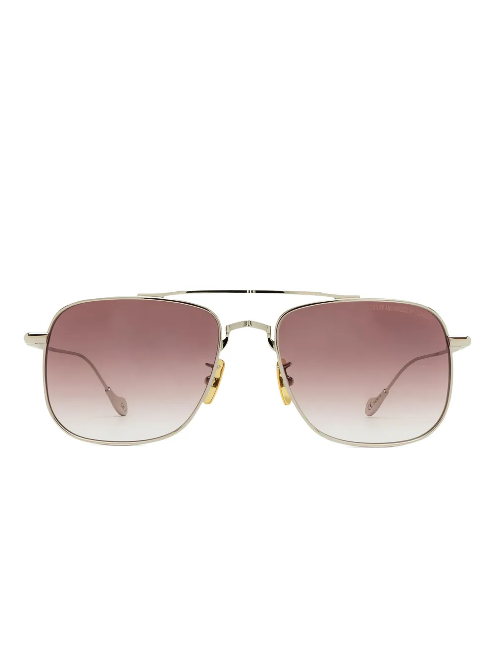 Cutler & Gross square-frame sunglasses | Silver | Image 1