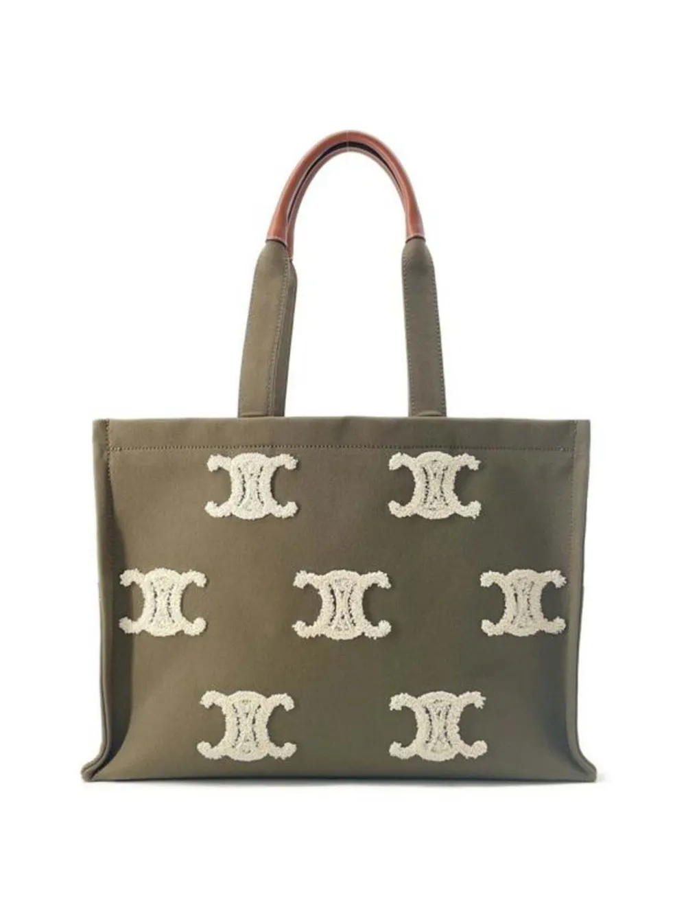 Céline Pre-Owned 2020-2025 Large Canvas Triomphe Cabas Thais tote bag Céline Pre-Owned 2020-2025 Large Canvas Triomphe Cabas Thais tote bag