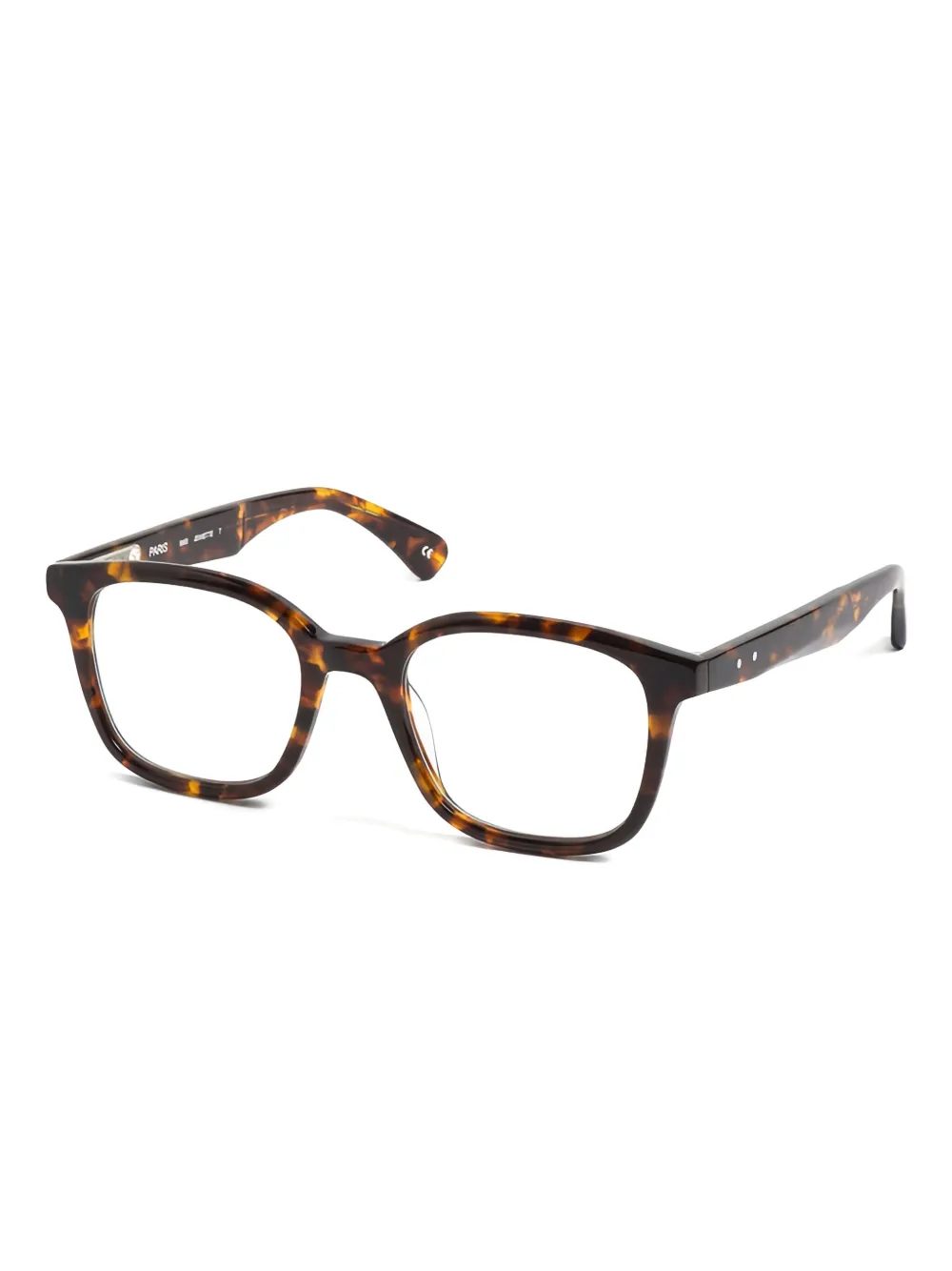 Peter & May Walk Jeanette tortoiseshell square-frame glasses | Men | Image 2