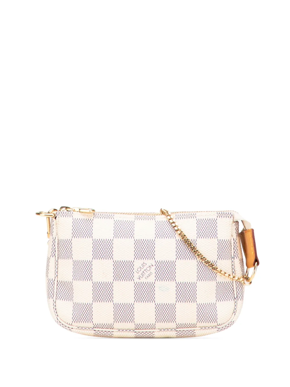 Louis Vuitton Pre-Owned 2011 Damier Azur Mini Pochette Accessoires Louis Vuitton Pre-Owned 2011 Damier Azur Mini Pochette Accessoires