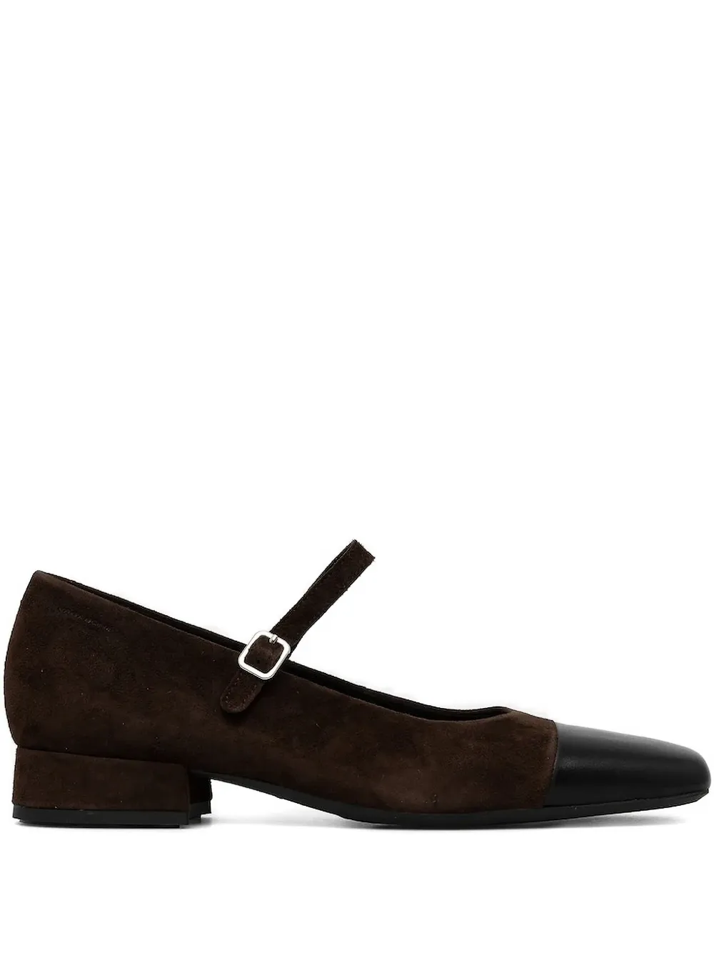 Vagabond Debbi Buckle-strap Square-toe Pumps In Multi