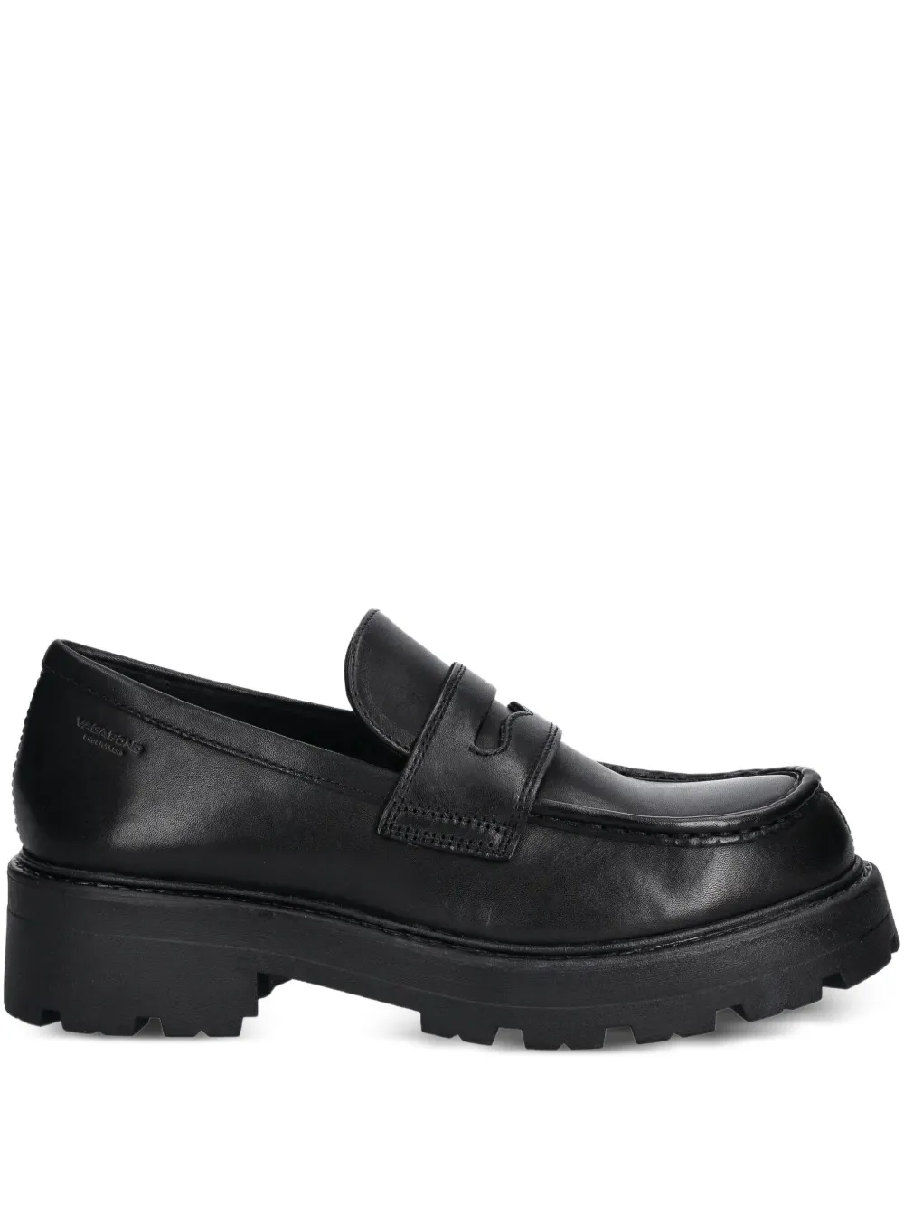 VAGABOND Leren loafers Zwart