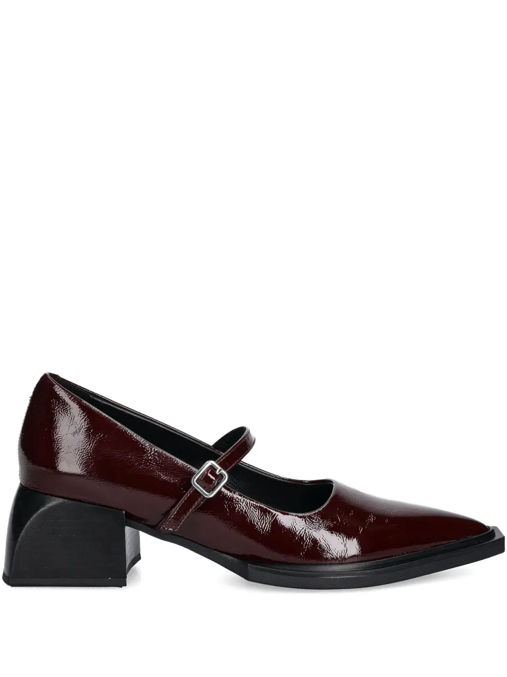 VAGABOND 55 mm lakleren pumps met gesp Rood