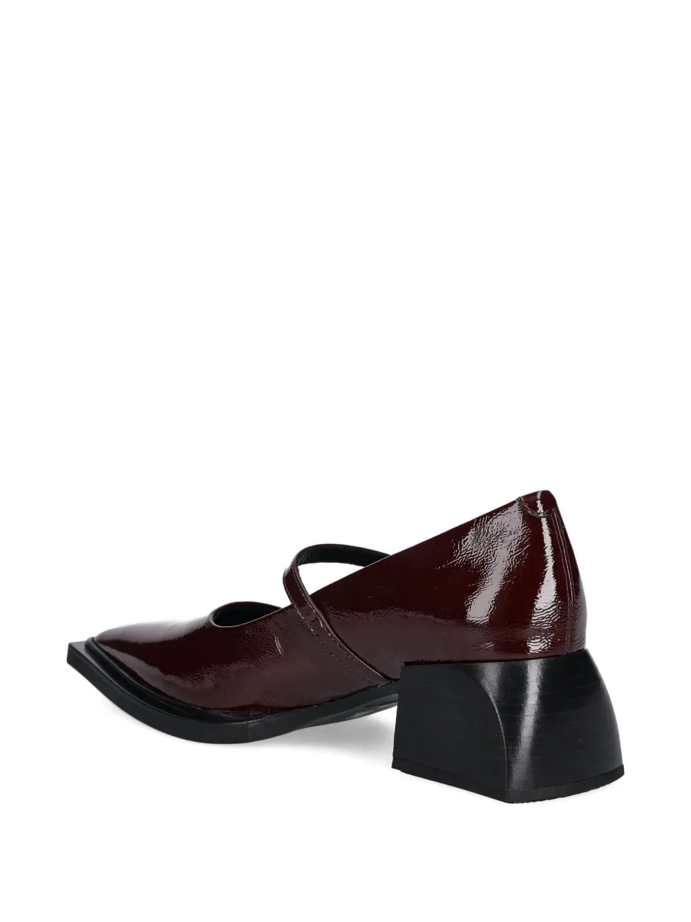 VAGABOND 55 mm lakleren pumps met gesp Rood