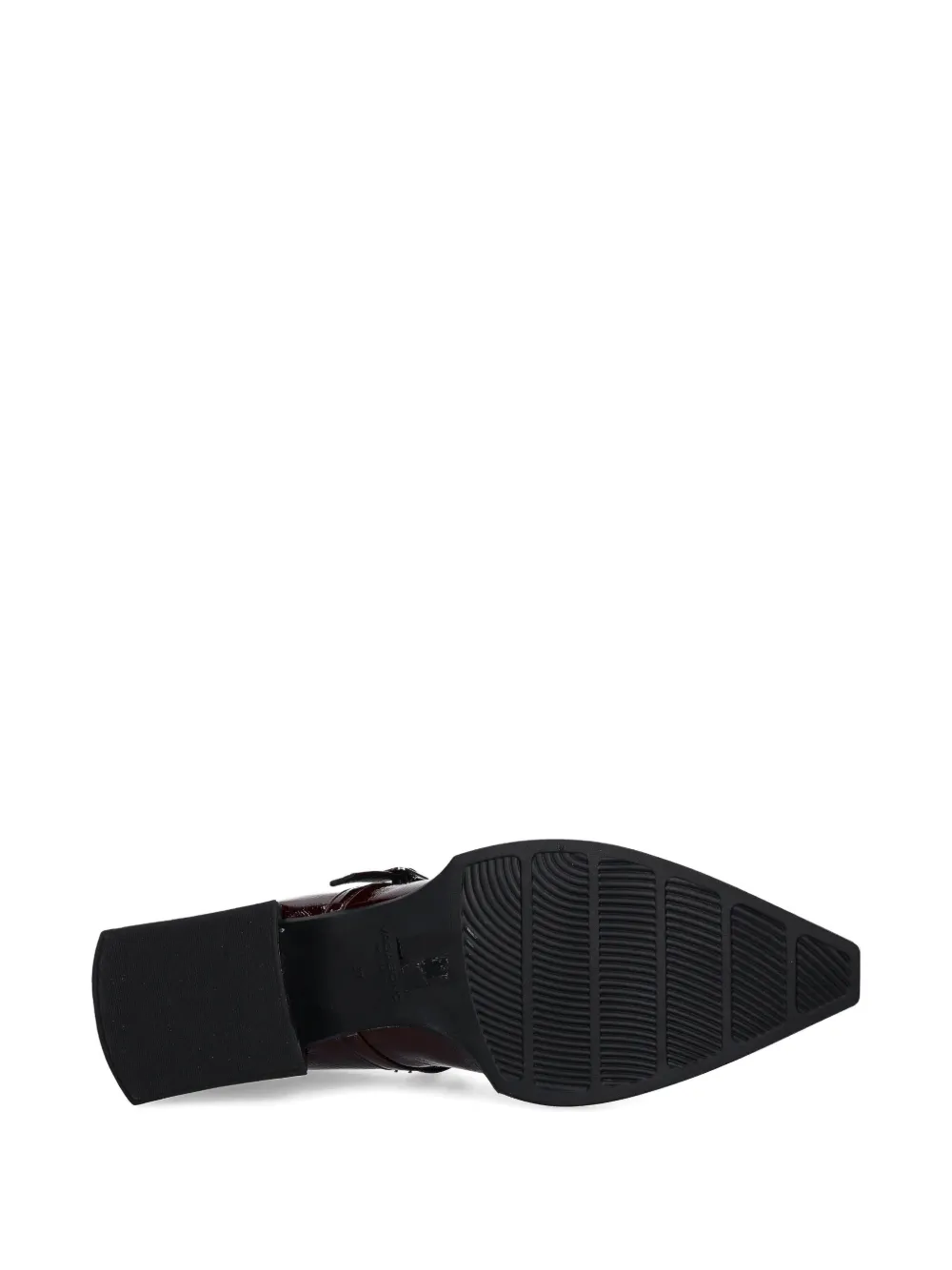 VAGABOND 55 mm lakleren pumps met gesp Rood