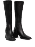 VAGABOND 70mm Hedda square-toe block-heel boots - Black